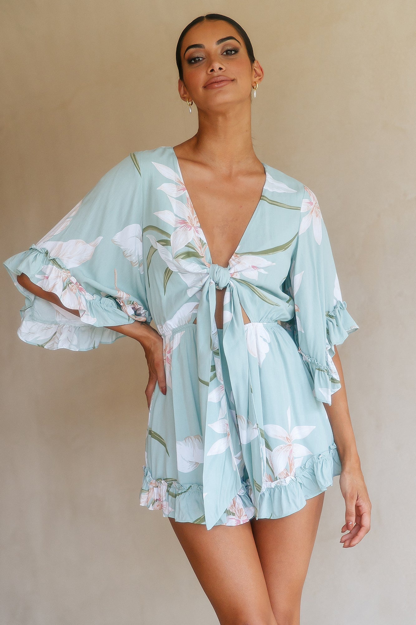 Airy Life Playsuit Sage