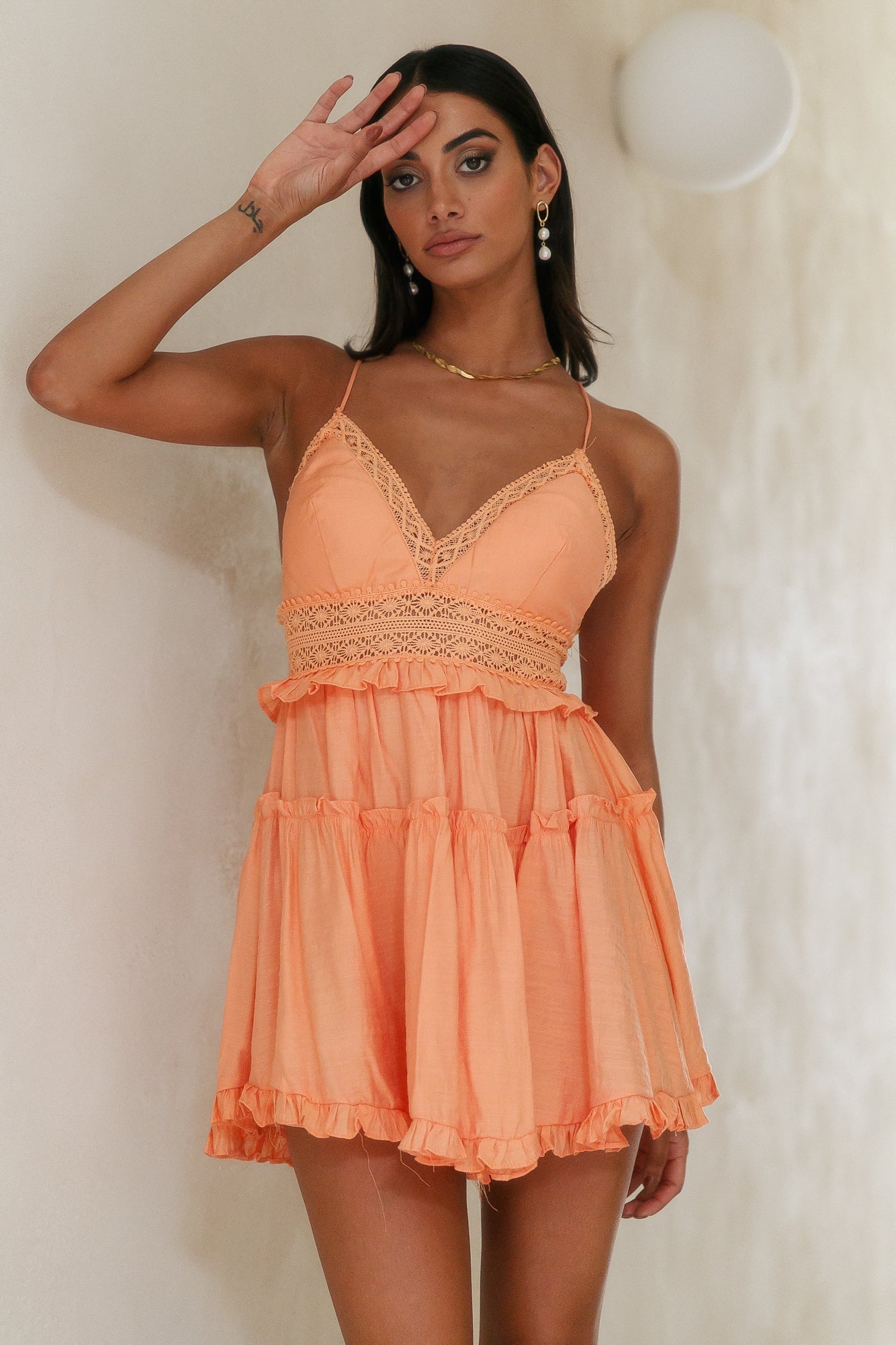 Capture This Feeling Dress Orange