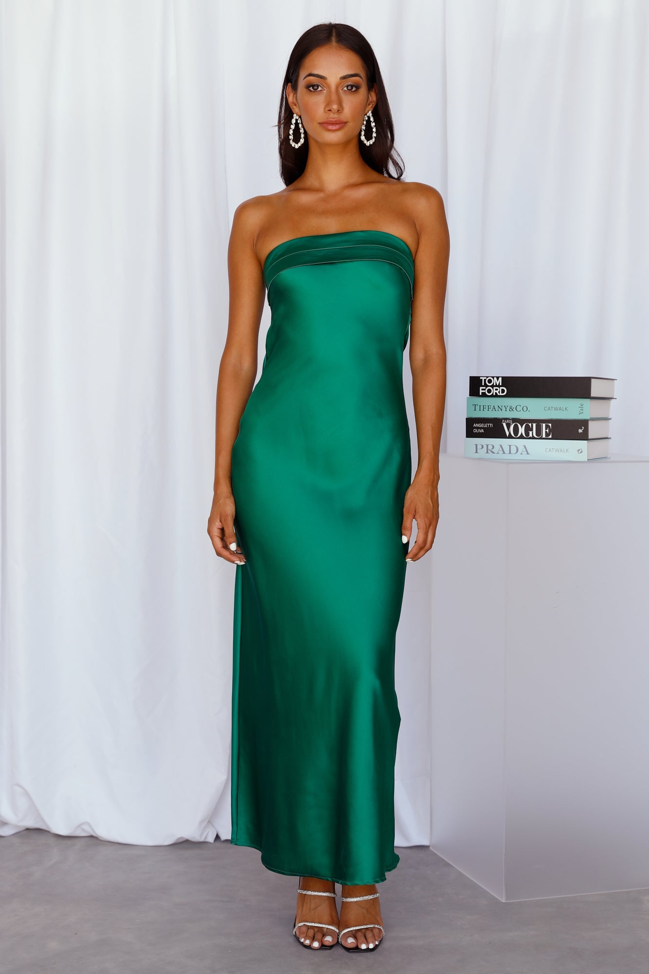 Coolness Calling Maxi Dress Green